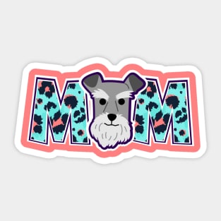 Mini Schnauzer Mom Sticker